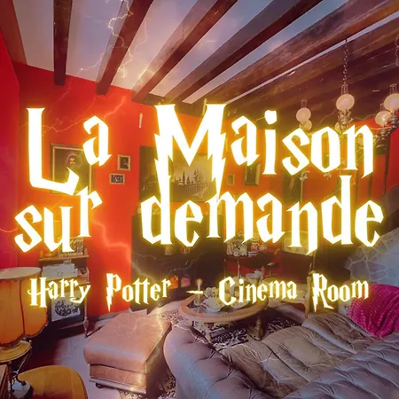 La Maison Sur Demande - Harry Potter - Cine Room Mazange Buitenkant foto